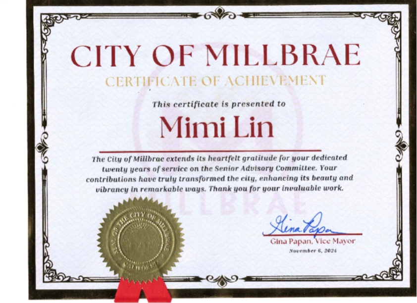 Millbrae 20 years